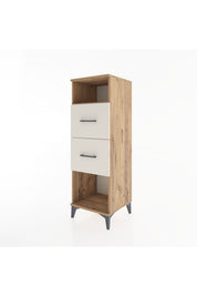 Hyperion Dolap Tek Raflı 2 Çekmeceli 44x44x134 - S49M028V7B