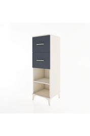 Hyperion Dolap Tek Raflı 2 Çekmeceli 44x44x134 - S49M029V2B