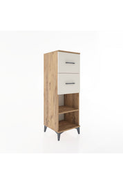 Hyperion Dolap Tek Raflı 2 Çekmeceli 44x44x134 - S49M029V7B
