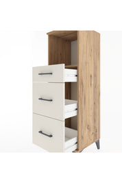 Hyperion Dolap Tek Raflı 3 Çekmeceli 44x44x134 Çam-Aytaşı