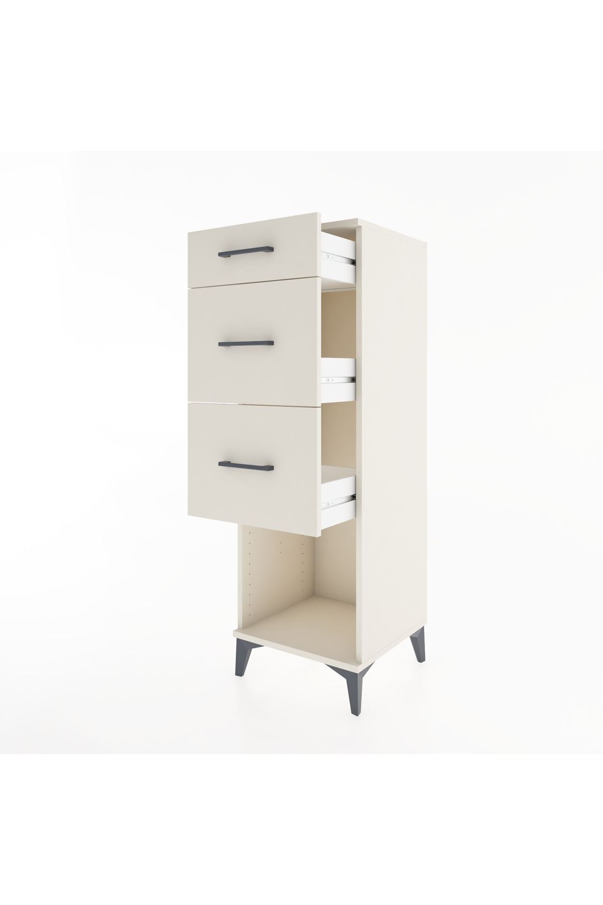 Hyperion Dolap 3 Çekmeceli 44x44x134 - S49M033V1B