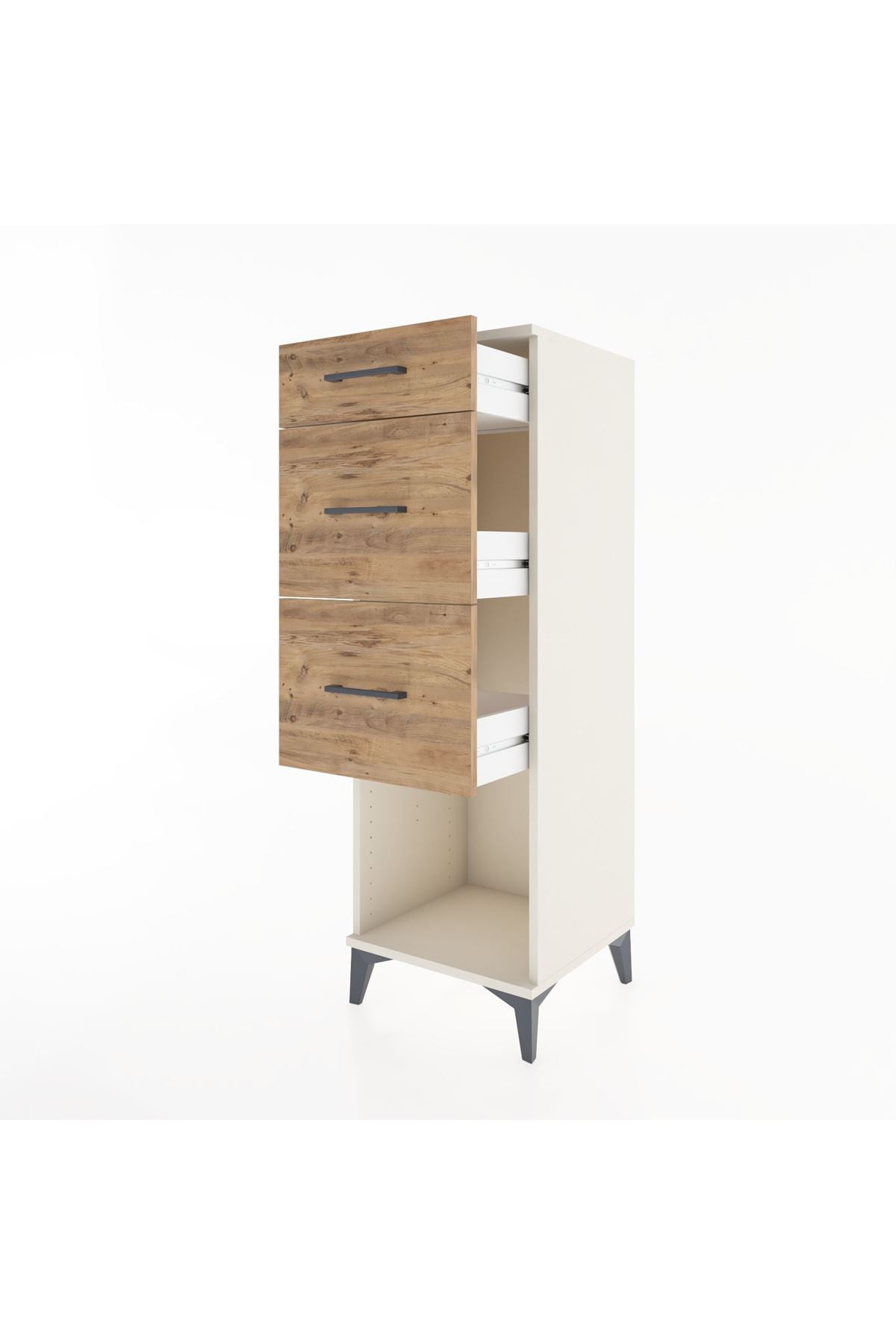 Hyperion Dolap 3 Çekmeceli 44x44x134 Aytaşı-Çam