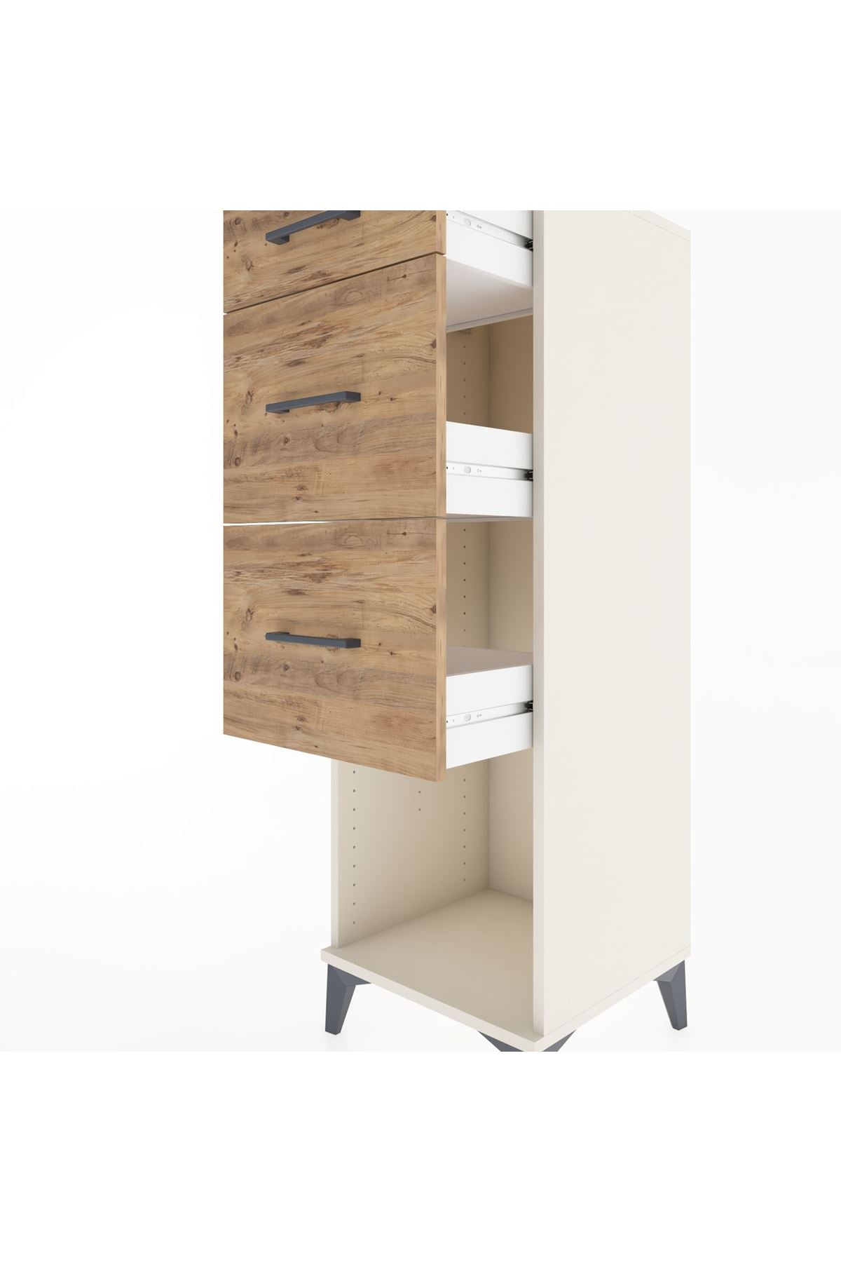 Hyperion Dolap 3 Çekmeceli 44x44x134 Aytaşı-Çam