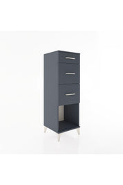 Hyperion Dolap 3 Çekmeceli 44x44x134 Antrasit-Antrasit