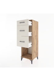 Hyperion Dolap 3 Çekmeceli 44x44x134 Çam-Aytaşı