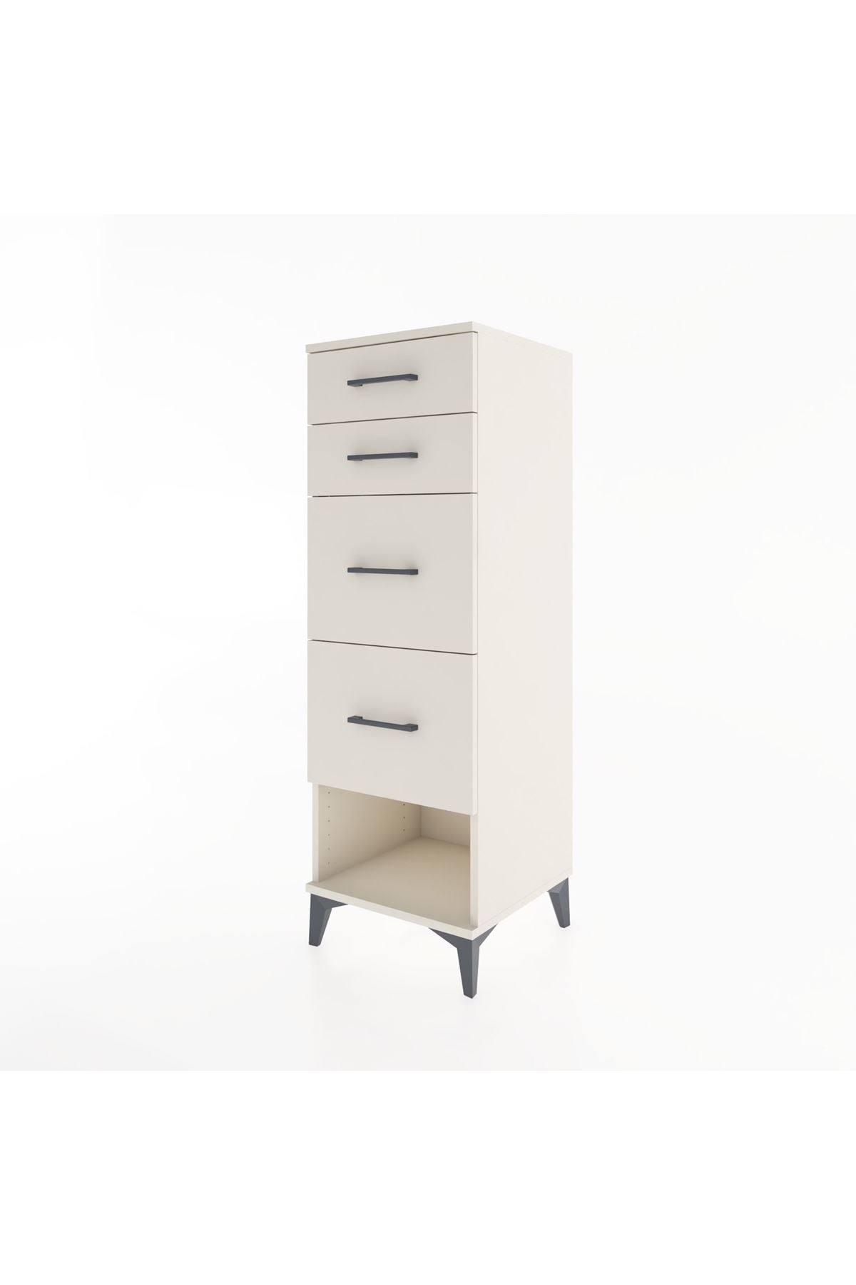 Hyperion Dolap 4 Çekmeceli 44x44x134 Aytaşı-Aytaşı