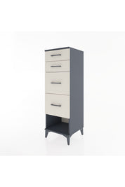 Hyperion Dolap 4 Çekmeceli 44x44x134 Antrasit-Aytaşı