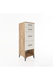 Hyperion Dolap 4 Çekmeceli 44x44x134 Çam-Aytaşı