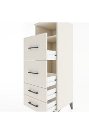 Hyperion Dolap Tek Raflı 4 Çekmeceli 44x44x134 Aytaşı-Aytaşı