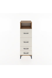 Hyperion Dolap Tek Raflı 4 Çekmeceli 44x44x134 Çam-Aytaşı