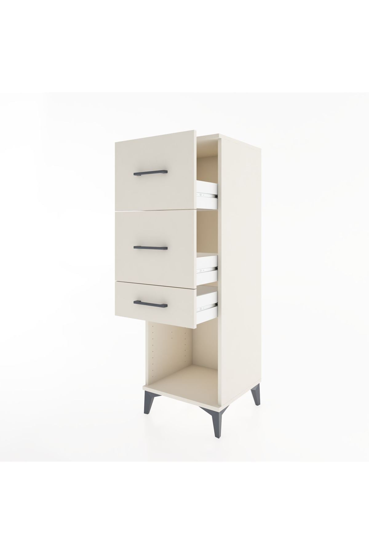 Hyperion Dolap 3 Çekmeceli 44x44x134 Aytaşı-Aytaşı