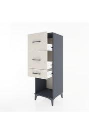 Hyperion Dolap 3 Çekmeceli 44x44x134 Antrasit-Aytaşı