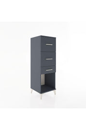 Hyperion Dolap 3 Çekmeceli 44x44x134 Antrasit-Antrasit