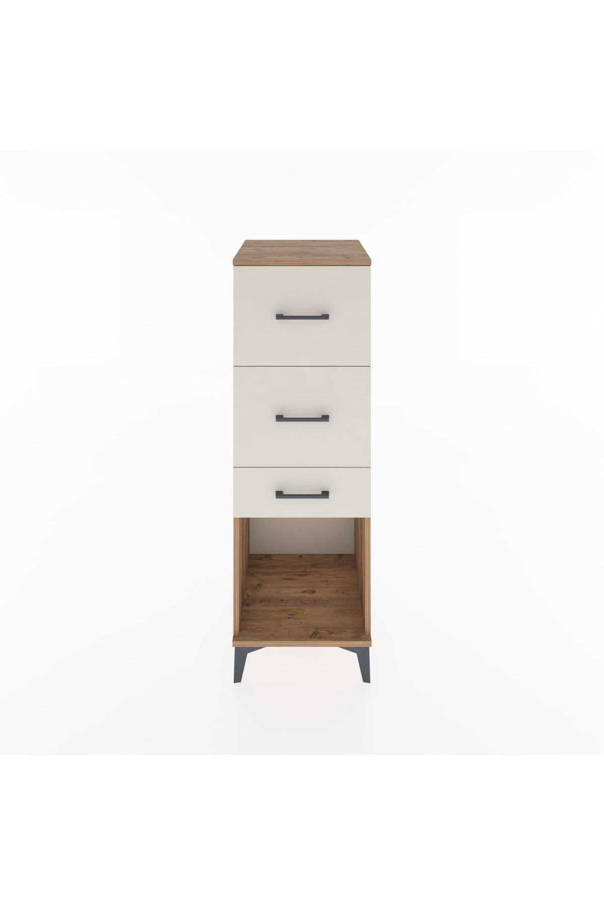 Hyperion Dolap 3 Çekmeceli 44x44x134 Çam-Aytaşı