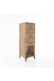 Hyperion Dolap 3 Çekmeceli 44x44x134 Çam-Çam