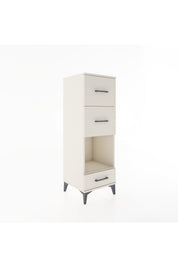 Hyperion Dolap Tek Raflı 3 Çekmeceli 44x44x134 - S49M038V1B