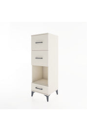 Hyperion Dolap Tek Raflı 3 Çekmeceli 44x44x134 - S49M038V1B