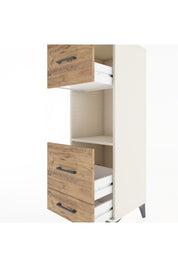 Hyperion Dolap Tek Raflı 3 Çekmeceli 44x44x134 Aytaşı-Çam