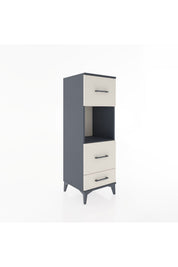 Hyperion Dolap Tek Raflı 3 Çekmeceli 44x44x134 - S49M039V4B