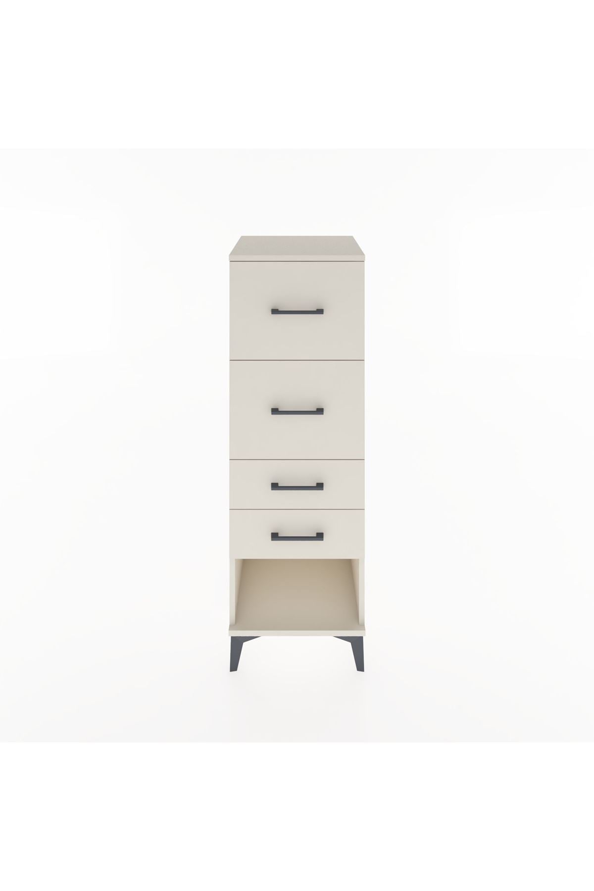 Hyperion Dolap 4 Çekmeceli 44x44x134 Aytaşı-Aytaşı