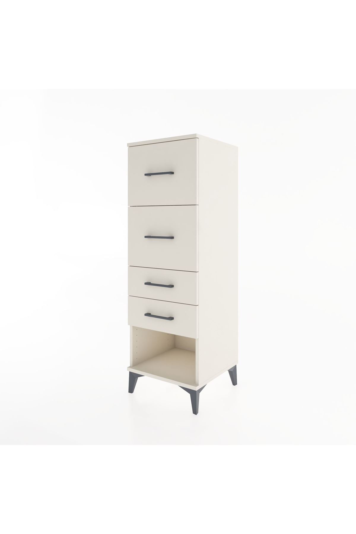 Hyperion Dolap 4 Çekmeceli 44x44x134 Aytaşı-Aytaşı