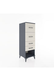 Hyperion Dolap 4 Çekmeceli 44x44x134 Antrasit-Aytaşı
