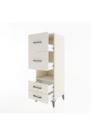 Hyperion Dolap Tek Raflı 4 Çekmeceli 44x44x134 Aytaşı-Aytaşı