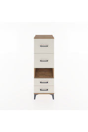 Hyperion Dolap Tek Raflı 4 Çekmeceli 44x44x134 Çam-Aytaşı