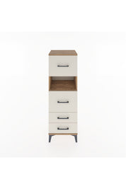 Hyperion Dolap Tek Raflı 4 Çekmeceli 44x44x134 Çam-Aytaşı