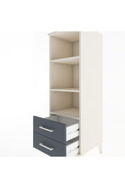 Hyperion Dolap 3 Raflı 2 Çekmeceli 44x44x134 Aytaşı-Antrasit