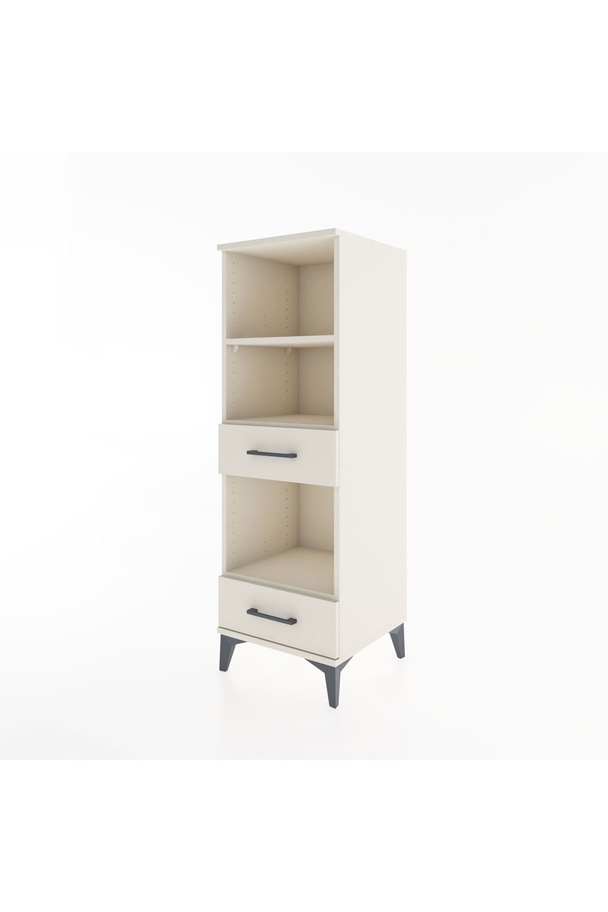 Hyperion Dolap 3 Raflı 2 Çekmeceli 44x44x134 Aytaşı-Aytaşı