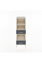 Hyperion Dolap 3 Raflı 2 Çekmeceli 44x44x134 Aytaşı-Antrasit