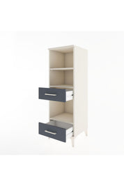 Hyperion Dolap 3 Raflı 2 Çekmeceli 44x44x134 Aytaşı-Antrasit