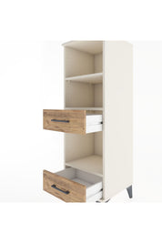 Hyperion Dolap 3 Raflı 2 Çekmeceli 44x44x134 Aytaşı-Çam