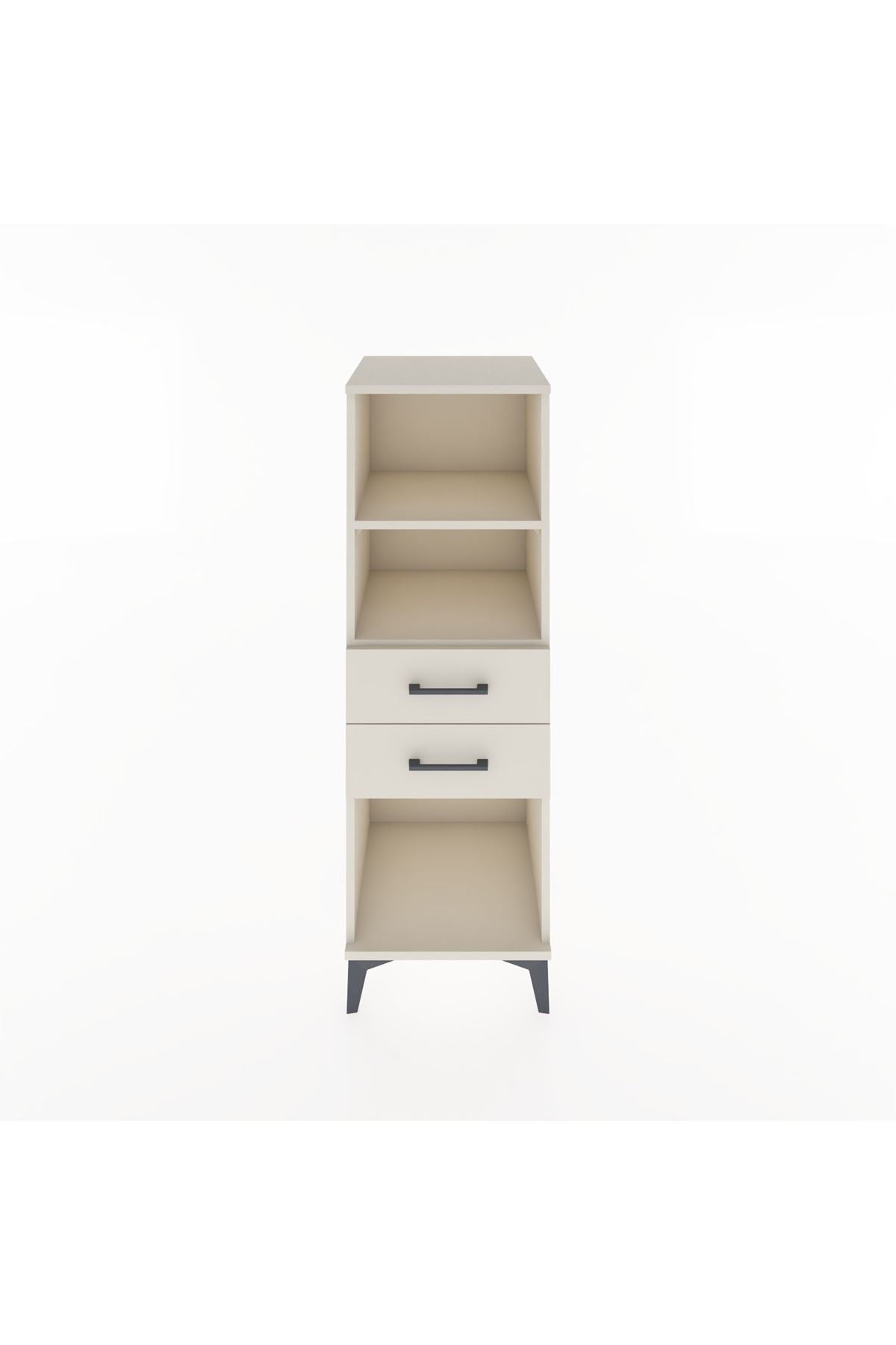 Hyperion Dolap 2 Raflı 2 Çekmeceli 44x44x134 Aytaşı-Aytaşı