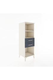 Hyperion Dolap 2 Raflı 2 Çekmeceli 44x44x134 Aytaşı-Antrasit