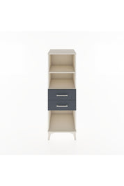 Hyperion Dolap 2 Raflı 2 Çekmeceli 44x44x134 Aytaşı-Antrasit