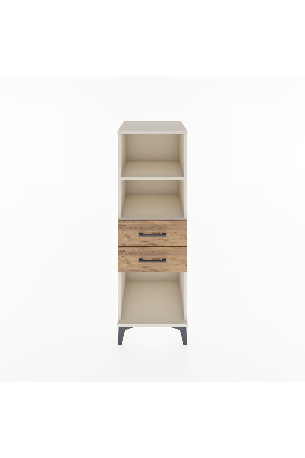 Hyperion Dolap 2 Raflı 2 Çekmeceli 44x44x134 Aytaşı-Çam