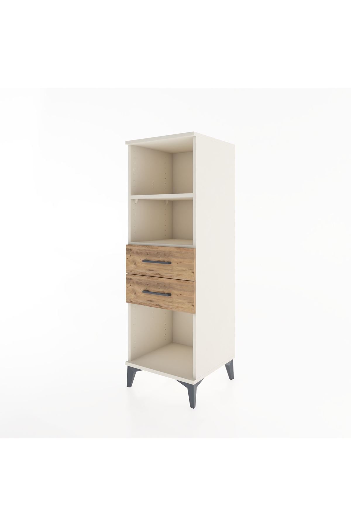 Hyperion Dolap 2 Raflı 2 Çekmeceli 44x44x134 Aytaşı-Çam