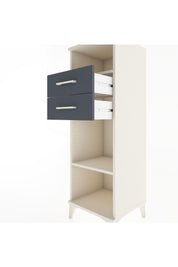 Hyperion Dolap 2 Raflı 2 Çekmeceli 44x44x134 Aytaşı-Antrasit