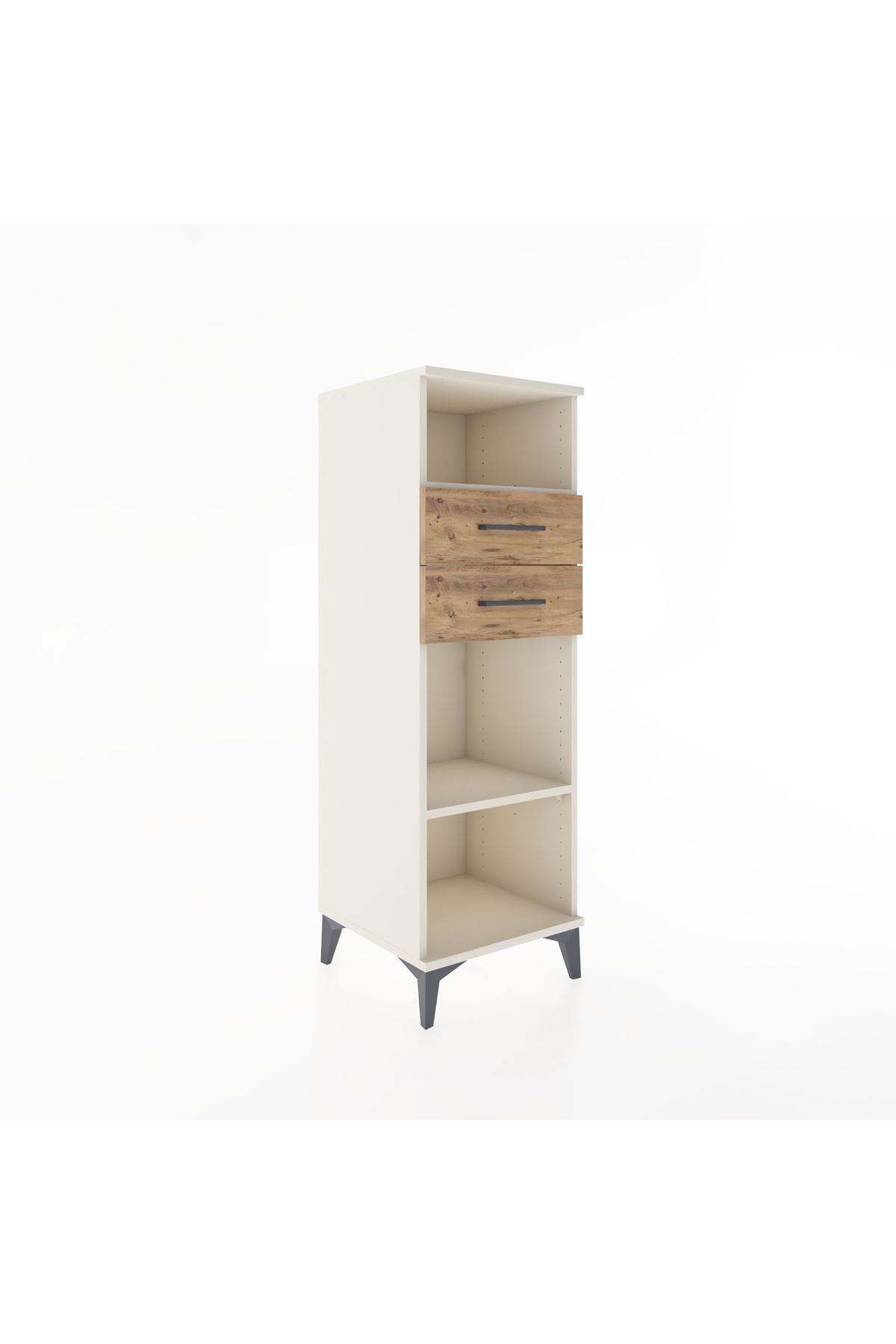 Hyperion Dolap 2 Raflı 2 Çekmeceli 44x44x134 Aytaşı-Çam