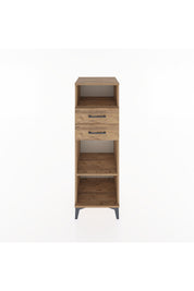 Hyperion Dolap 2 Raflı 2 Çekmeceli 44x44x134 Çam-Çam