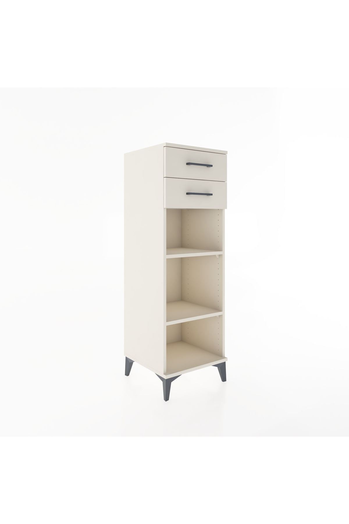 Hyperion Dolap 2 Raflı 2 Çekmeceli 44x44x134 Aytaşı-Aytaşı