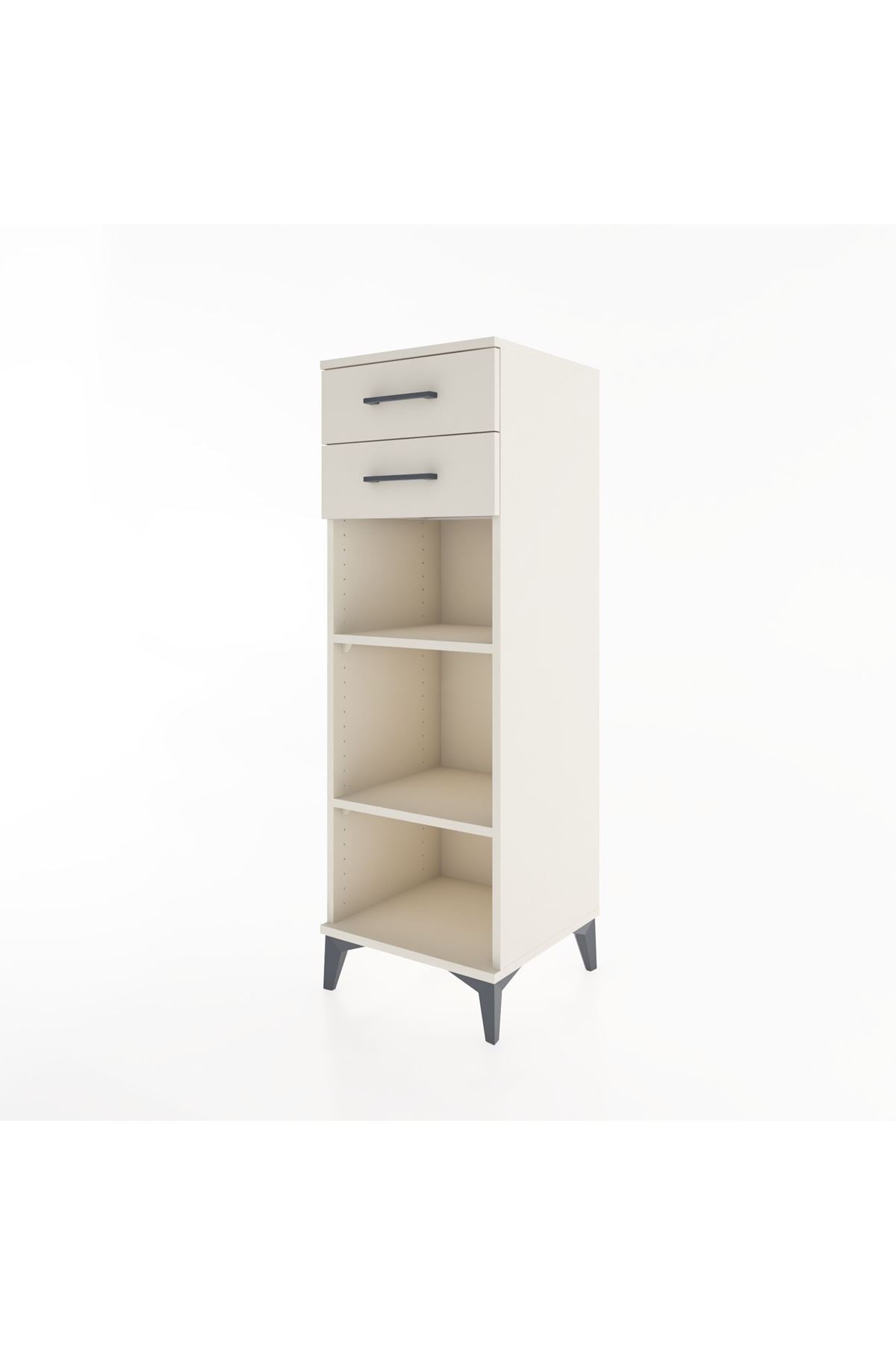 Hyperion Dolap 2 Raflı 2 Çekmeceli 44x44x134 Aytaşı-Aytaşı