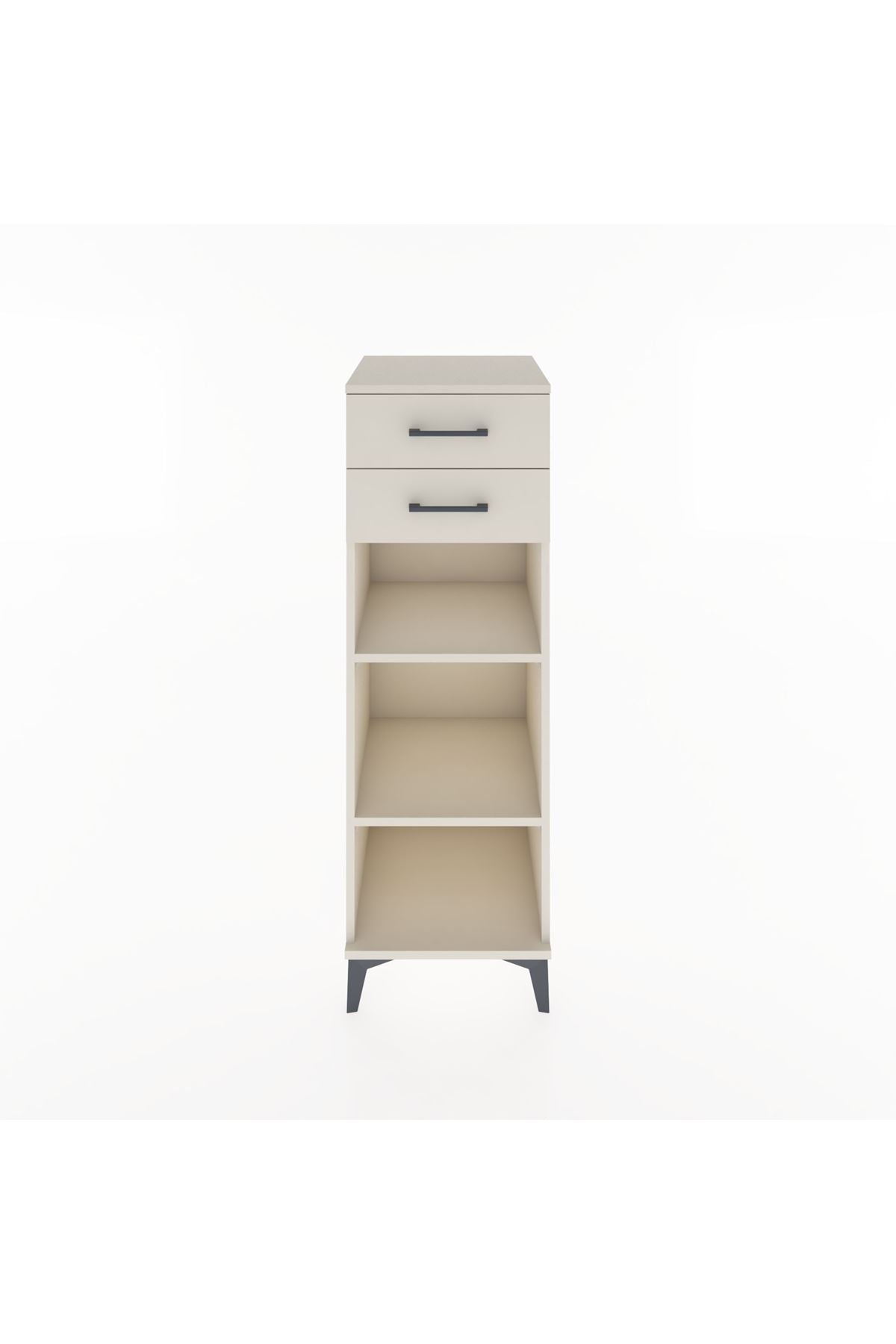 Hyperion Dolap 2 Raflı 2 Çekmeceli 44x44x134 Aytaşı-Aytaşı