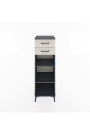 Hyperion Dolap 2 Raflı 2 Çekmeceli 44x44x134 Antrasit-Aytaşı