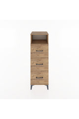 Hyperion Dolap Tek Raflı 3 Çekmeceli 44x44x134