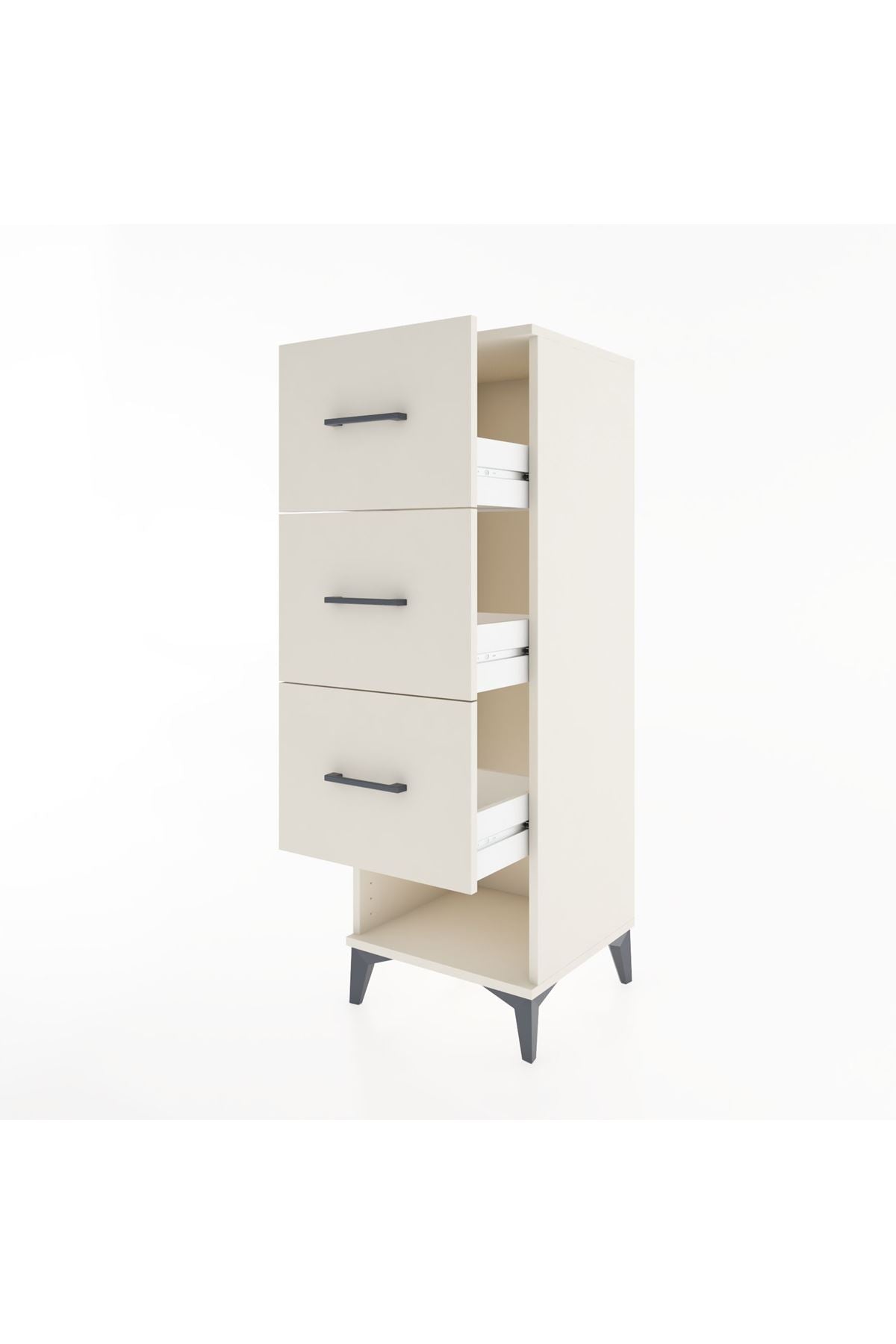 Hyperion Dolap 3 Çekmeceli 44x44x134 Aytaşı-Aytaşı