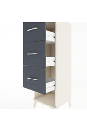 Hyperion Dolap 3 Çekmeceli 44x44x134 Aytaşı-Antrasit