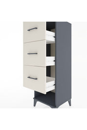 Hyperion Dolap 3 Çekmeceli 44x44x134 Antrasit-Aytaşı